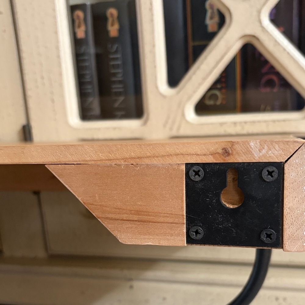 Set of 2 - Kirkland's Home Wood Wall Shelf - Picture 6 of 7